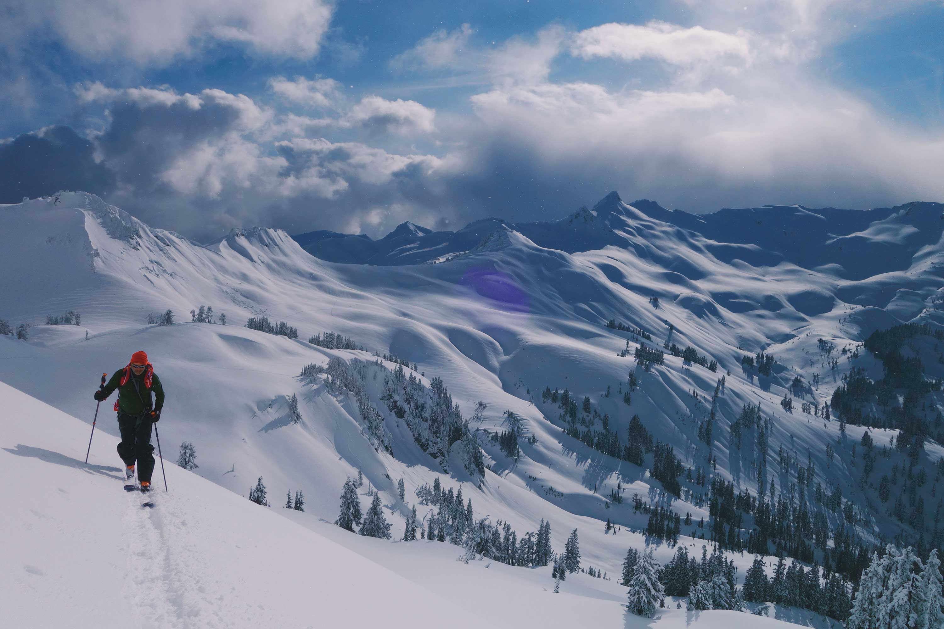 Intro to Backcountry Skiing Course Baker Mountain Guides